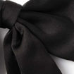 Picture of BARRETTE BOW CLIP BLACK WITH TAILS 10CM
